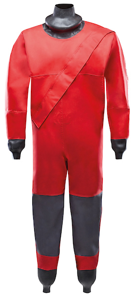 MarinePool Dryline 7 Draysuit men red darkgrey #XL
