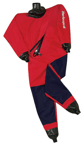 MarinePool Dryline Drysuit men red navy #XXL