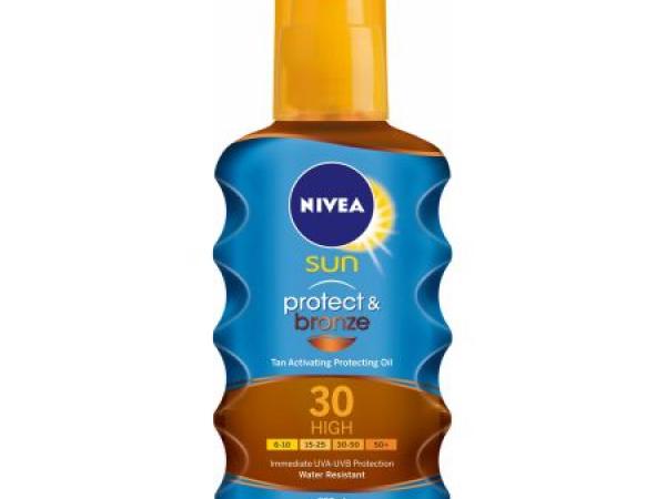Uleiul-spray NIVEA SUN Protect&Bronze FPS30