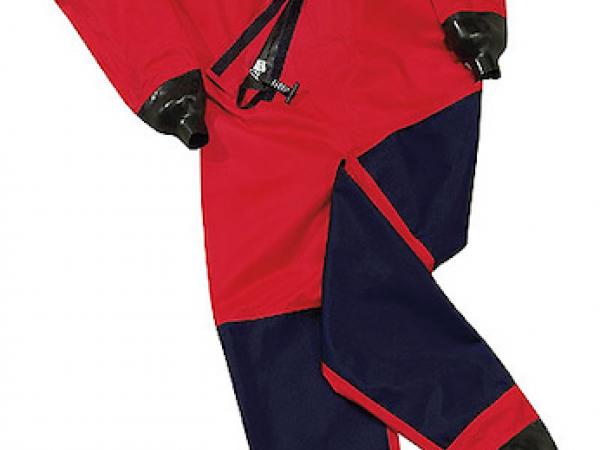 MarinePool Dryline Drysuit men red navy #S