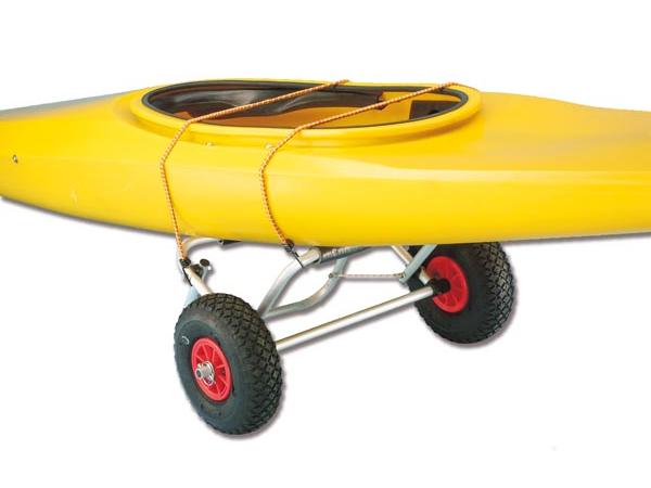 Carucior pliabil pentru canoe wind-surf 
